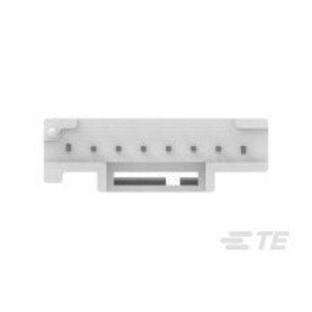 Te Connectivity Pcb Connector, 8 Contact(S), 1 Row(S), Male, Straight, Solder Terminal, Natural Insulator 8-1971798-1
